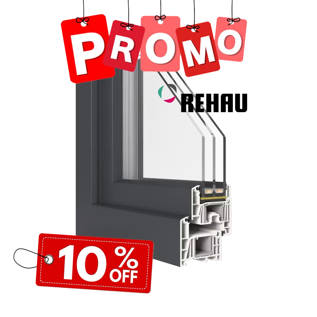 10% OFF na Rehau Synego Perfect okna profile-okienne rehau synego-perfect